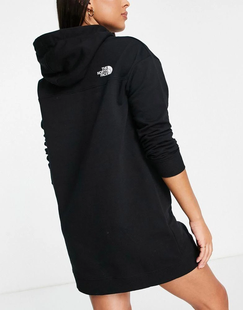 商品The North Face|The North Face Zumu fleece hoodie dress in black,价格¥716,第2张图片详细描述