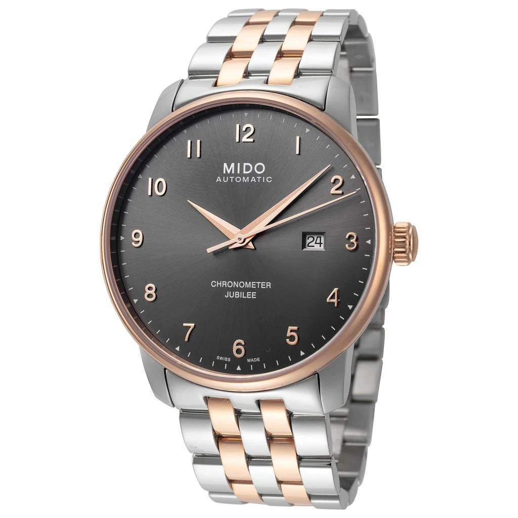 商品MIDO|贝伦赛丽系列 男士机械腕表 80小时动力 42mm M0376082206200,价格¥4310,第1张图片
