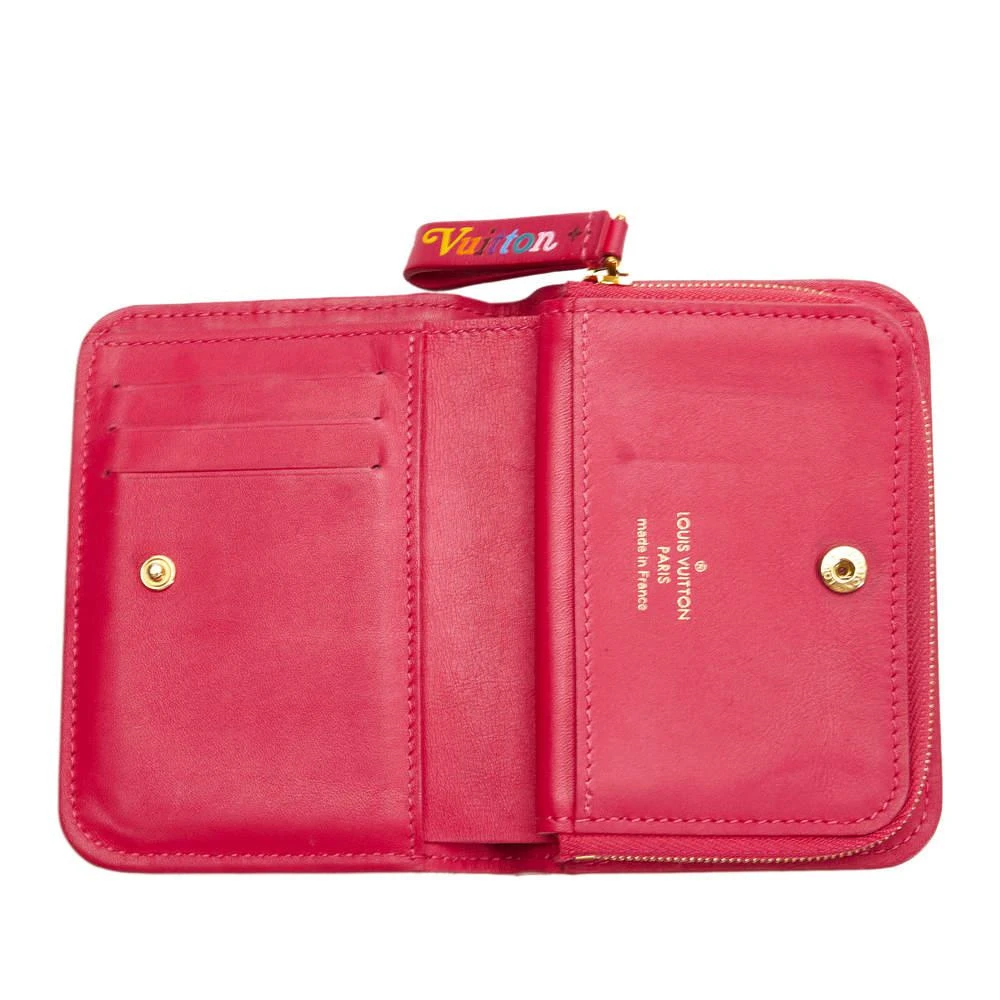 商品[二手商品] Louis Vuitton|Louis Vuitton Pink New Wave Compact Wallet,价格¥5935,第5张图片详细描述