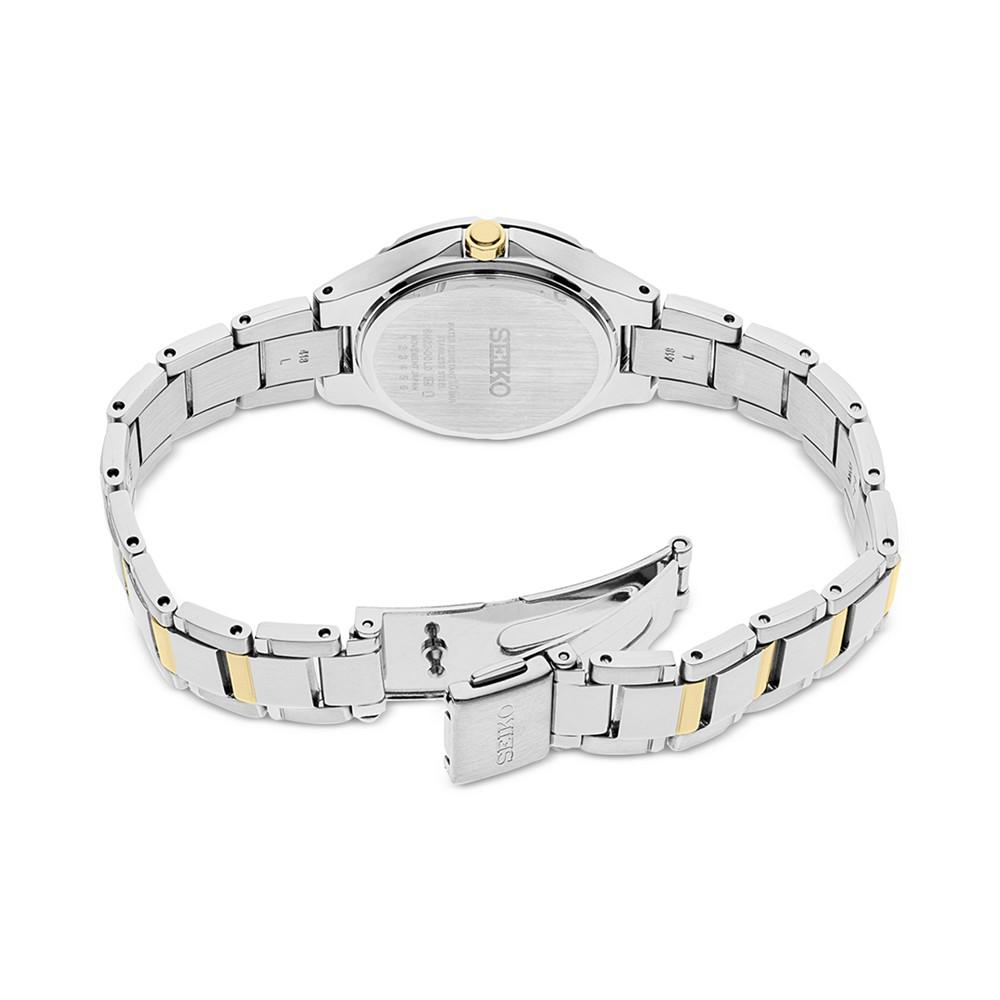 Women's Essential Two Tone Stainless Steel Bracelet Watch 27mm商品第3张图片规格展示