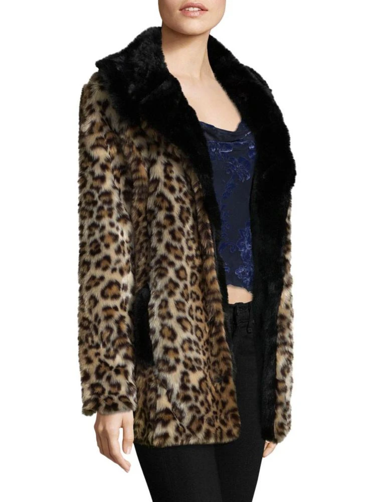 商品LPA|Oversized Faux Fur Leopard Coat,价格¥1984,第3张图片详细描述