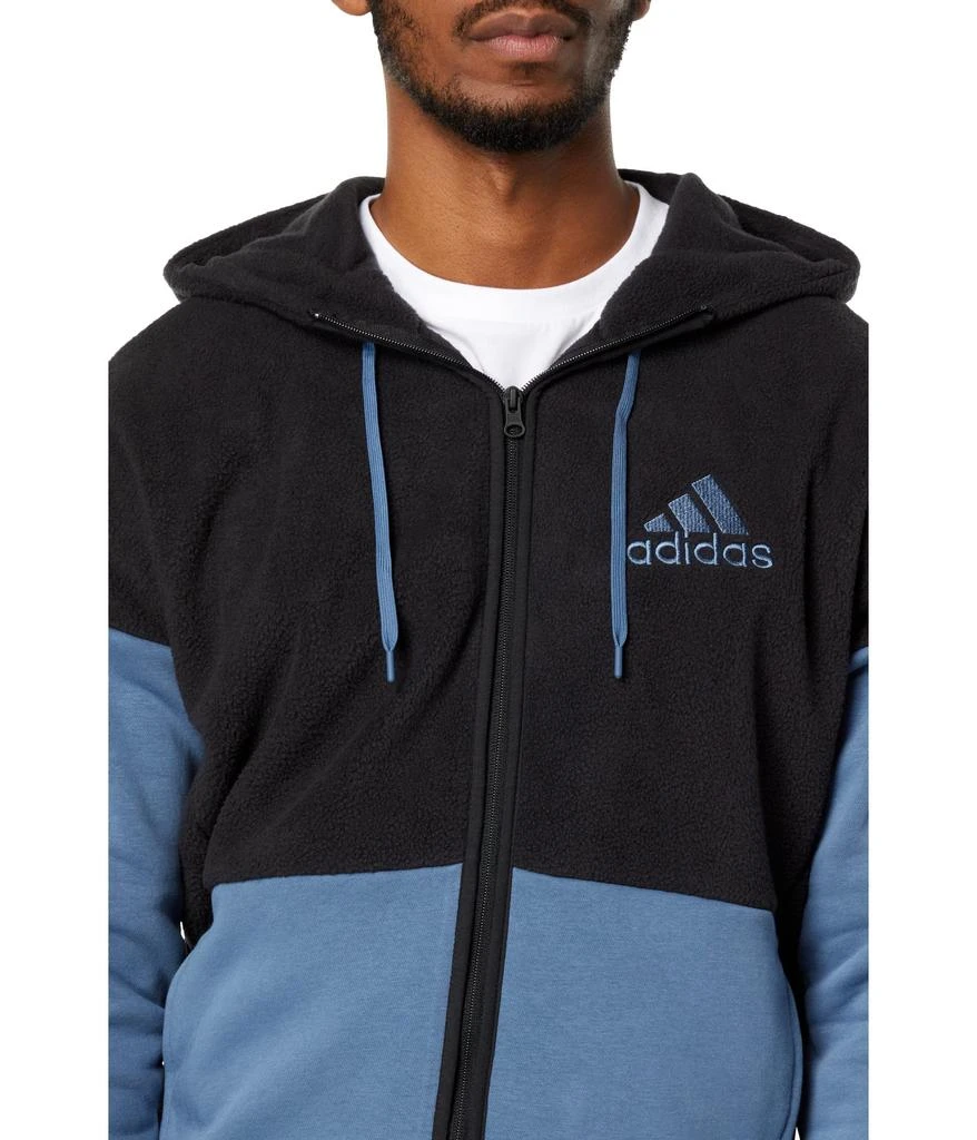 商品Adidas|Color-Block Sherpafleece Full Zip Jacket,价格¥379,第3张图片详细描述