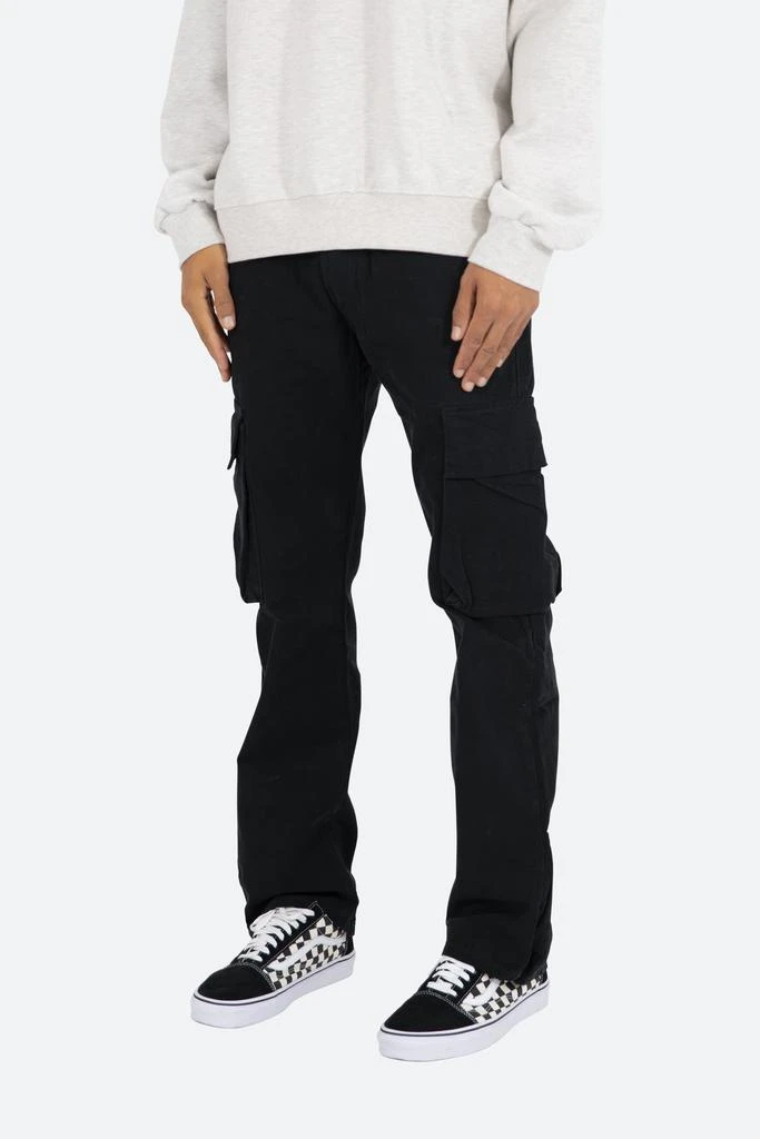 商品MNML|V193 Cargo Snap Baggy Denim - Black,价格¥299,第3张图片详细描述
