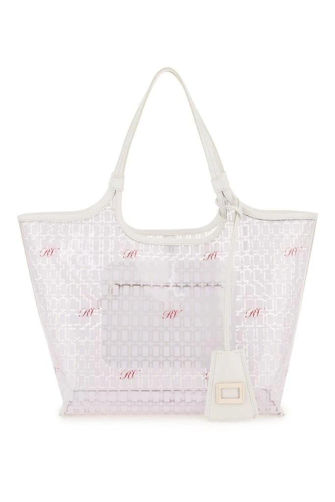 商品Roger Vivier|Roger vivier grand vivier medium pvc shopping bag,价格¥5247,第1张图片