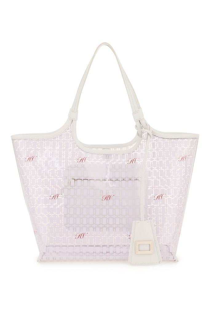 商品Roger Vivier|Roger vivier grand vivier medium pvc shopping bag,价格¥5074,第1张图片