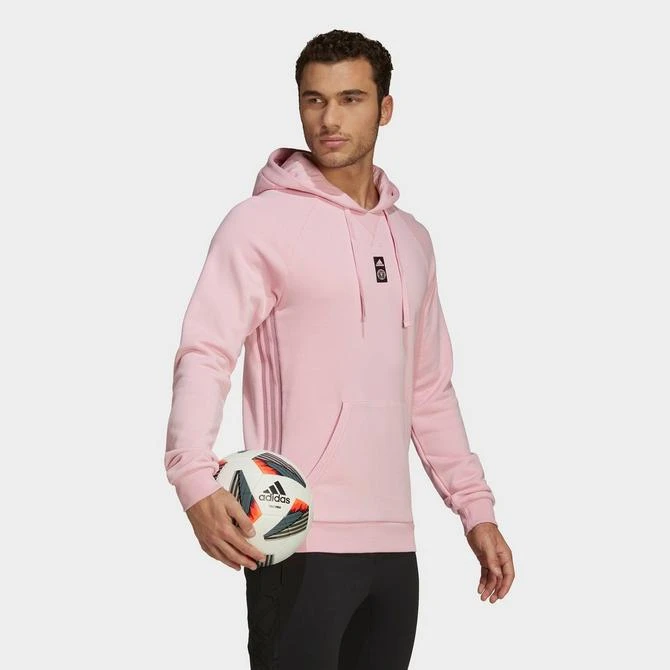 商品Adidas|Men's adidas Inter Miami CF Travel Hoodie,价格¥334,第2张图片详细描述