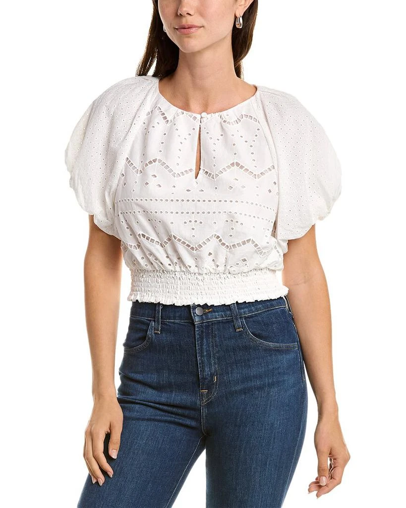 商品Diane von Furstenberg|Diane von Furstenberg Lucy Top,价格¥438,第1张图片