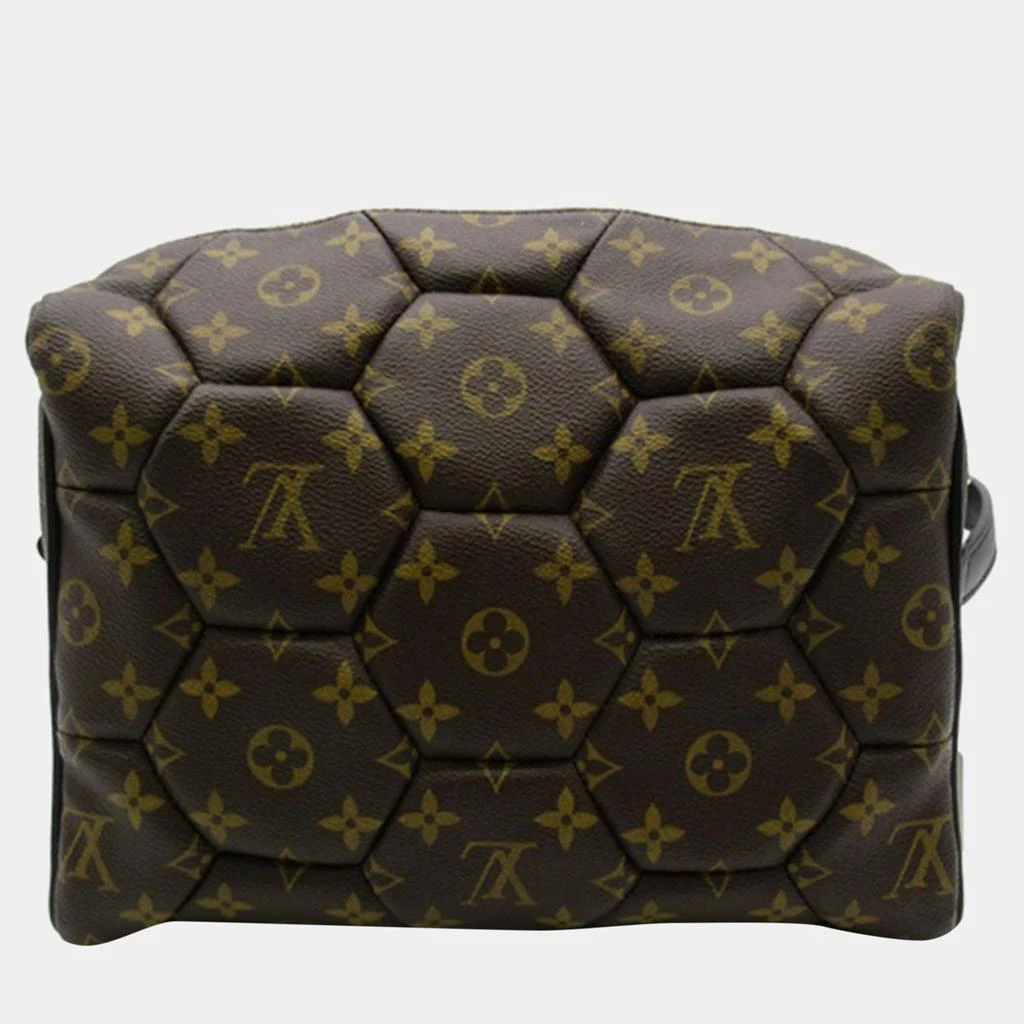 商品[二手商品] Louis Vuitton|Louis Vuitton Brown Canvas Monogram Macassar Hexagon Neo Trocadero Crossbody Bag,价格¥27666,第2张图片详细描述