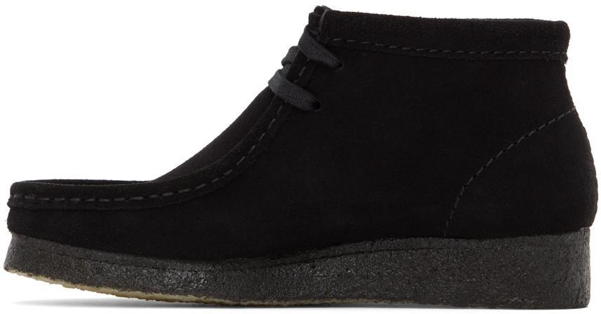 商品Clarks|Black Wallabee Boots,价格¥1158,第5张图片详细描述