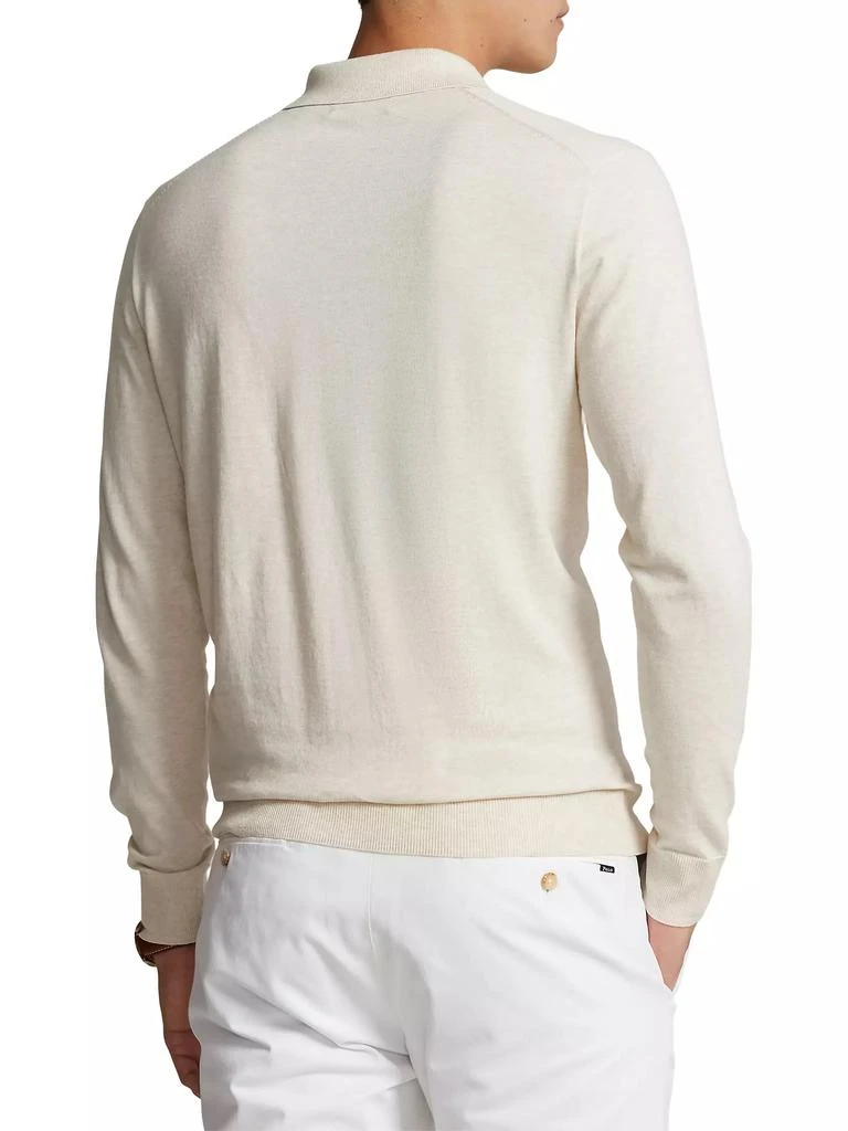 商品Ralph Lauren|Cotton Polo Sweater,价格¥930,第4张图片详细描述