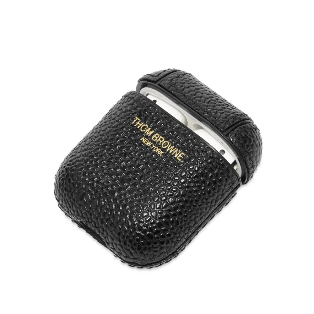 商品Thom Browne|Thom Browne Leather Airpods Holder,价格¥1246,第3张图片详细描述