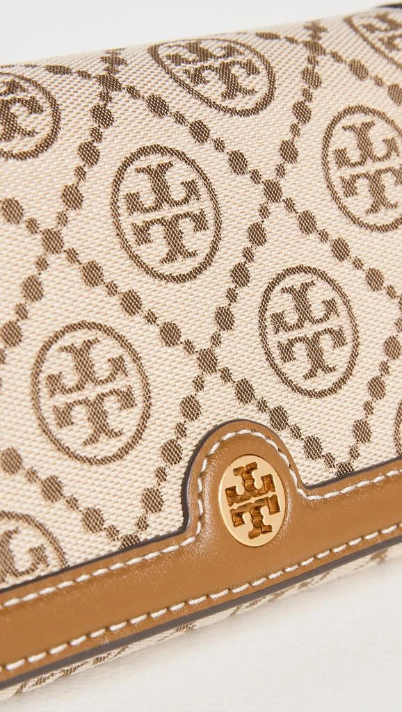 商品Tory Burch|Tory Burch T 交织字母提花钱包斜挎包,价格¥2609,第5张图片详细描述