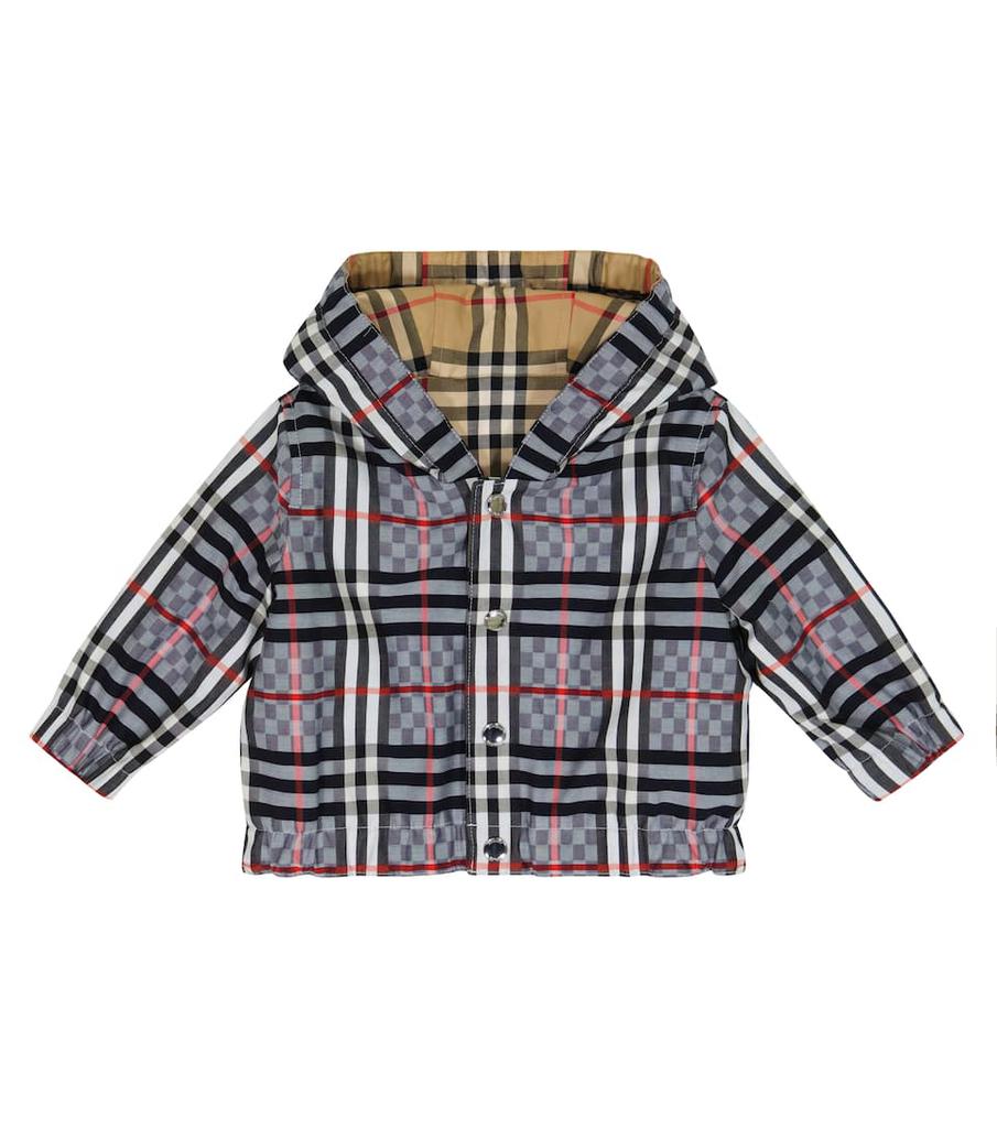 Baby Vintage Check reversible jacket商品第1张图片规格展示
