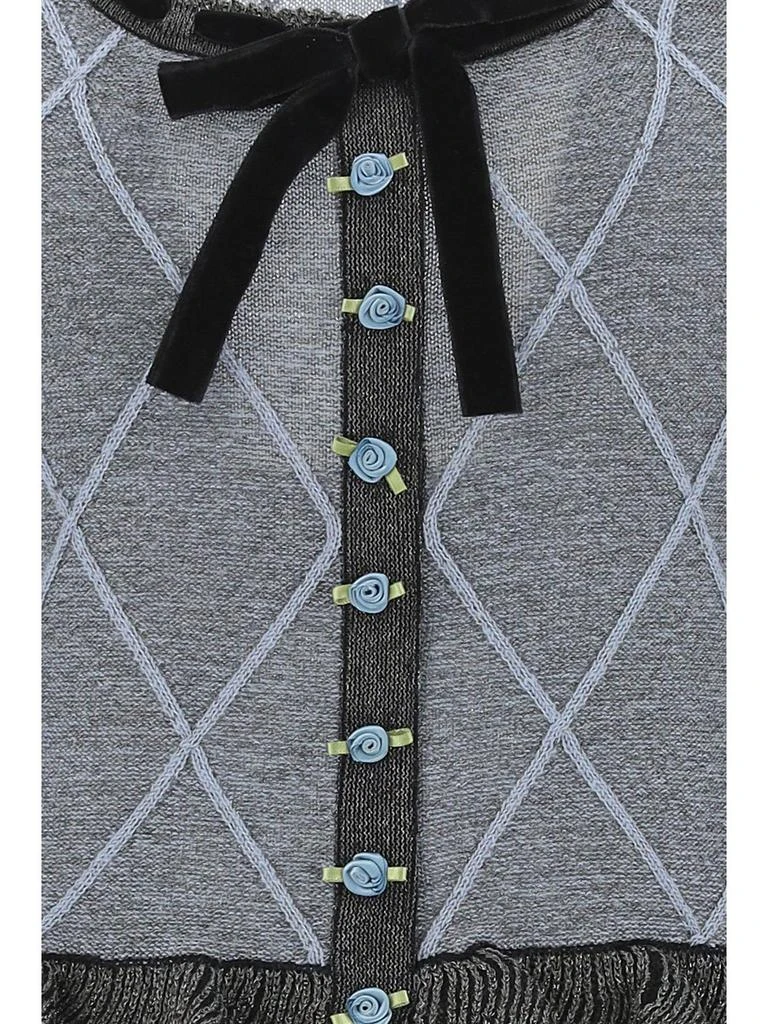商品CORMIO|Cormio Elena Bow Detailed Knitted Top,价格¥2661,第3张图片详细描述