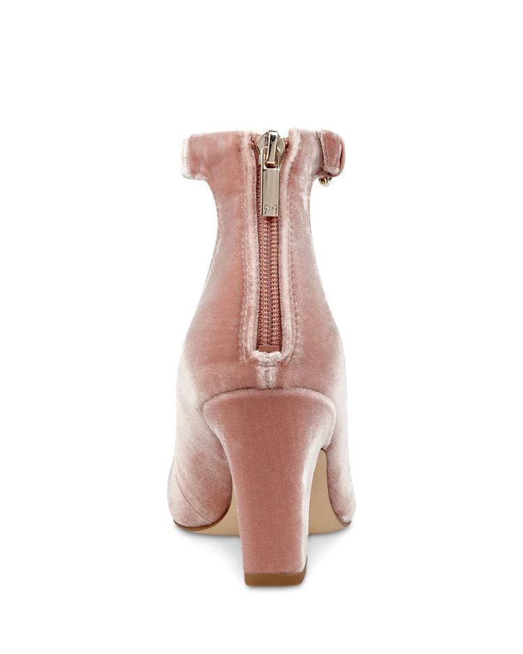 商品Marc Fisher|Marc Fisher LTD. Anisy Velvet Ankle Strap Pumps ,价格¥432,第4张图片详细描述