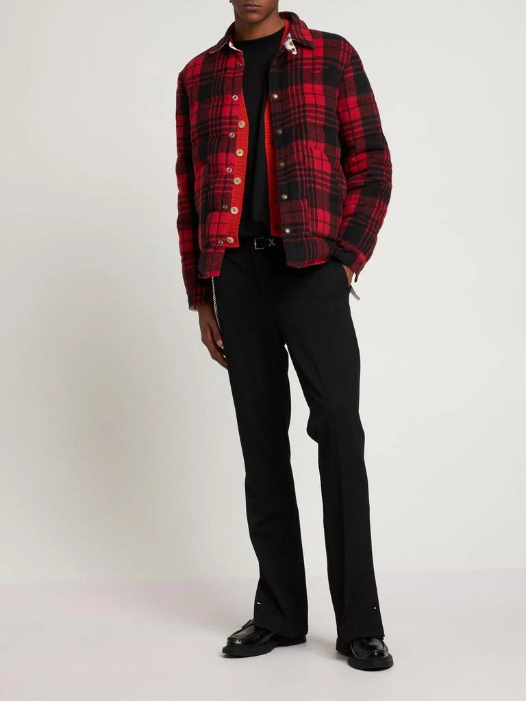 商品BLAST-OFF|Puffer Checkered Shirt Jacket,价格¥2281,第1张图片详细描述