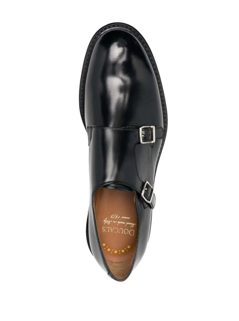 商品DOUCAL'S|Doucal's Double Buckle (cu) Horse Nero+f.do Nero,价格¥2863,第4张图片详细描述