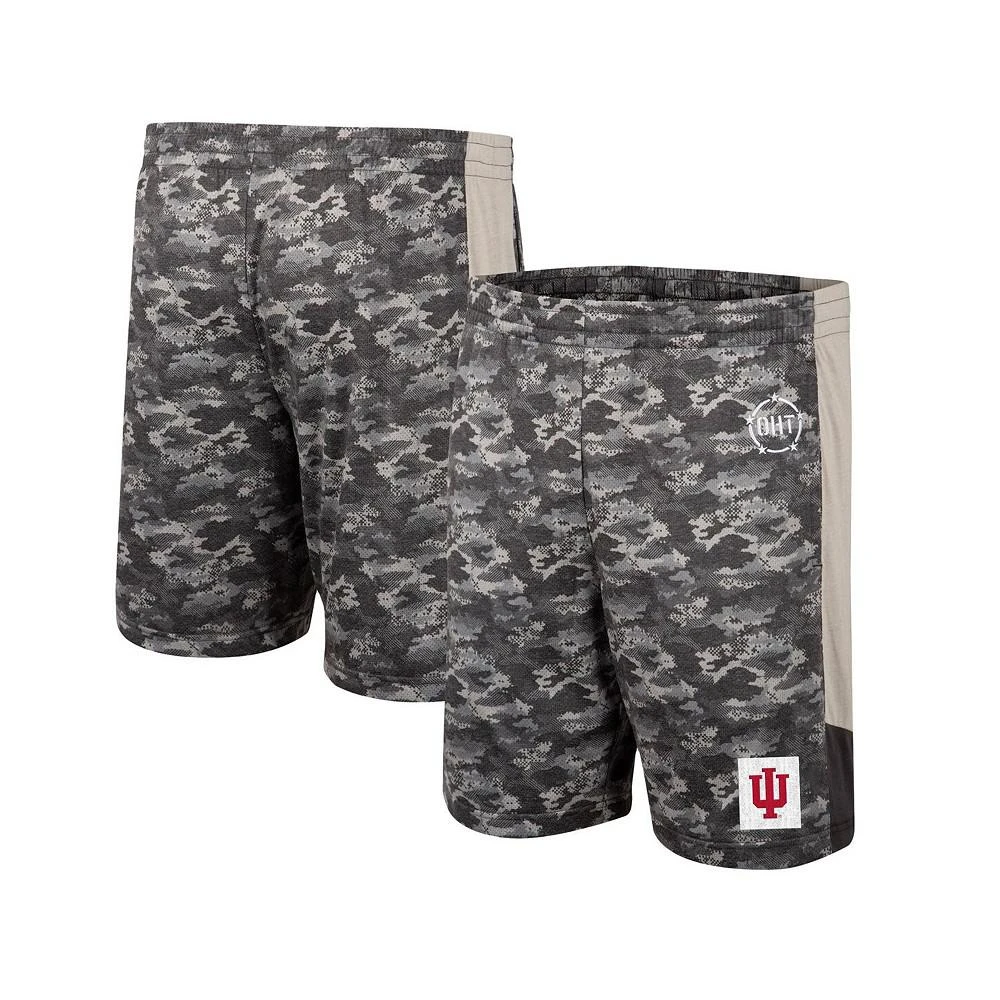 商品Colosseum|Men's Camo Indiana Hoosiers OHT Military-Inspired Appreciation Terminal Shorts,价格¥271,第1张图片