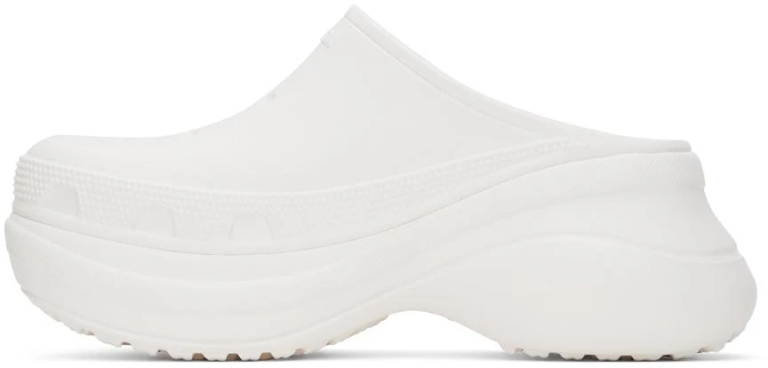 商品Balenciaga|White Crocs Edition Mules,价格¥2380,第3张图片详细描述