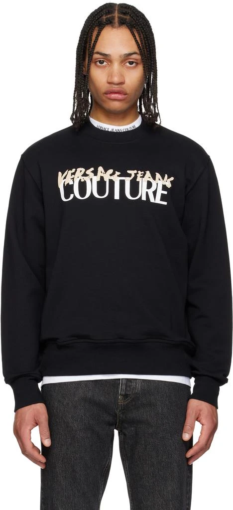 商品Versace|Black Logo Sweatshirt,价格¥2024,第1张图片