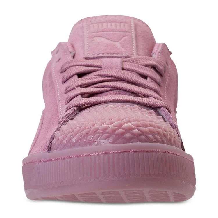 商品Puma|Women's Suede Jelly Casual Sneakers from Finish Line,价格¥297,第3张图片详细描述