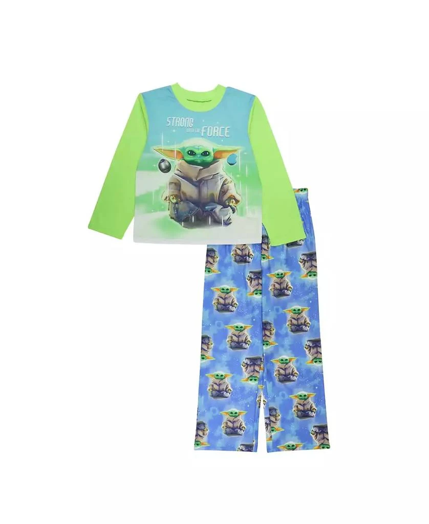 商品The Mandalorian|Big Boys Pull Over Head T-shirt and Elastic Waist Pants, 2 Piece Set,价格¥75,第1张图片