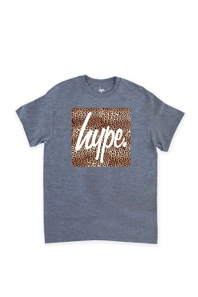 商品HYPE KIDS|HYPE KIDS LEOPARD SQUARE SCRIPT T-SHIRT,价格¥186,第3张图片详细描述