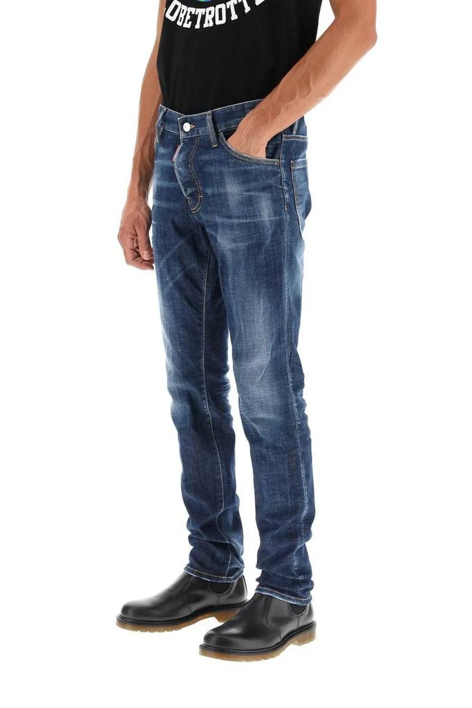 商品DSQUARED2|Dsquared2 dark clean wash cool guy jeans,价格¥2430,第4张图片详细描述