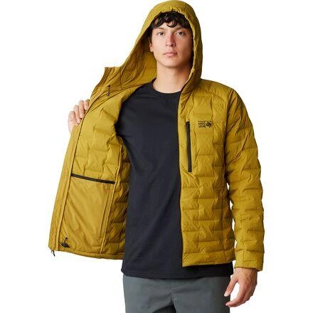 商品Mountain Hardwear|StretchDown Hooded Jacket - Men's,价格¥1468,第5张图片详细描述