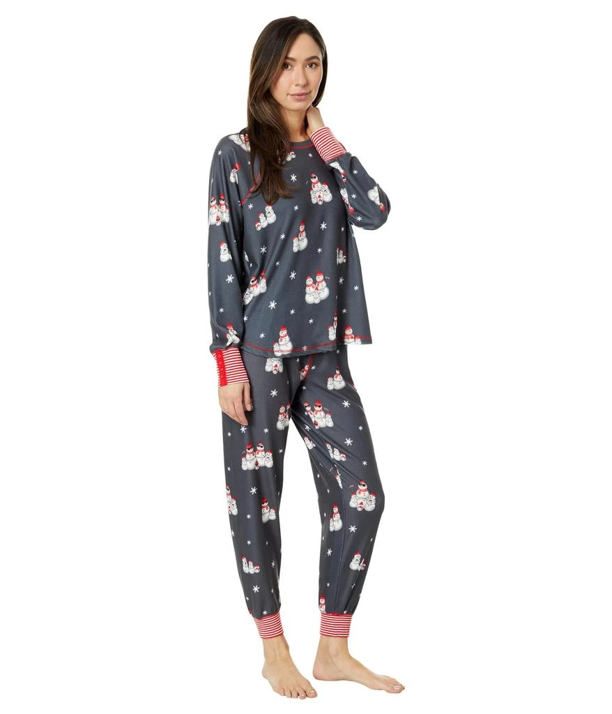 商品P.J. Salvage|Chillin' with My Snowmies PJ Top,价格¥537,第4张图片详细描述