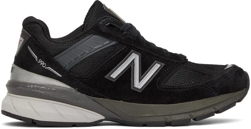 商品New Balance|Black Made In US 990v5 Sneakers,价格¥1318,第1张图片