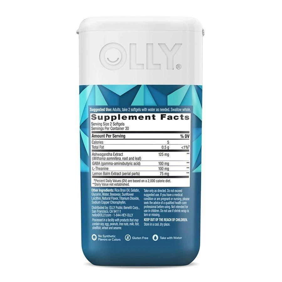 商品OLLY|Ultra Stress Softgels,价格¥164,第2张图片详细描述