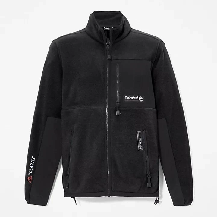 All Gender Polartec® Fleece Jacket in Black 商品