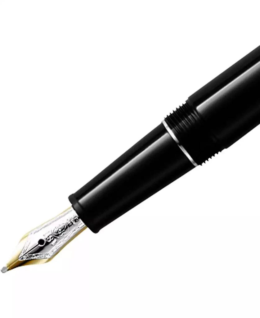 商品MontBlanc|Black Meisterstück Platinum Line Classique Fountain Pen 106522,价格¥5400,第2张图片详细描述