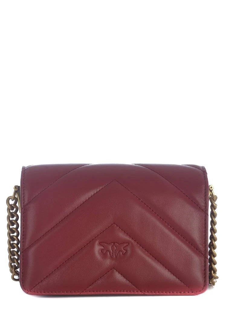 商品PINKO|Pinko Love Click Quilted Mini Crossbody Bag,价格¥2850,第2张图片详细描述