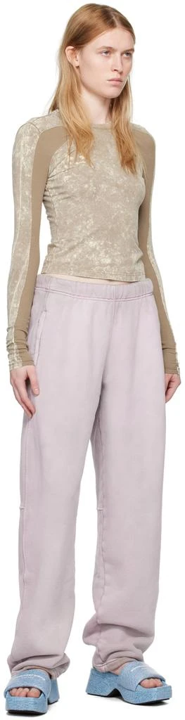 商品Alexander Wang|女式 粉色高腰休闲裤,价格¥1534,第4张图片详细描述