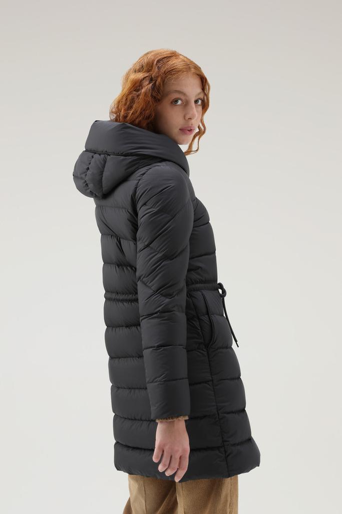 商品Woolrich|Ellis Long Microfiber Down Jacket,价格¥4466,第5张图片详细描述