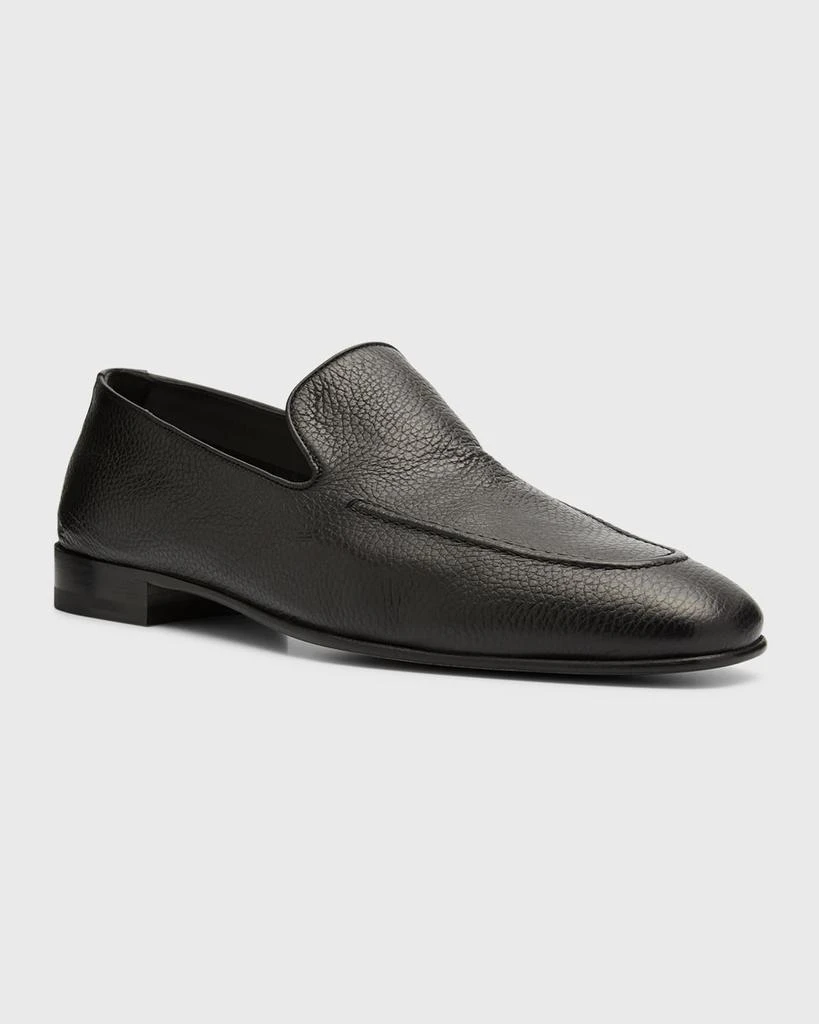 商品Manolo Blahnik|Men's Truro Leather Loafers,价格¥6905,第2张图片详细描述