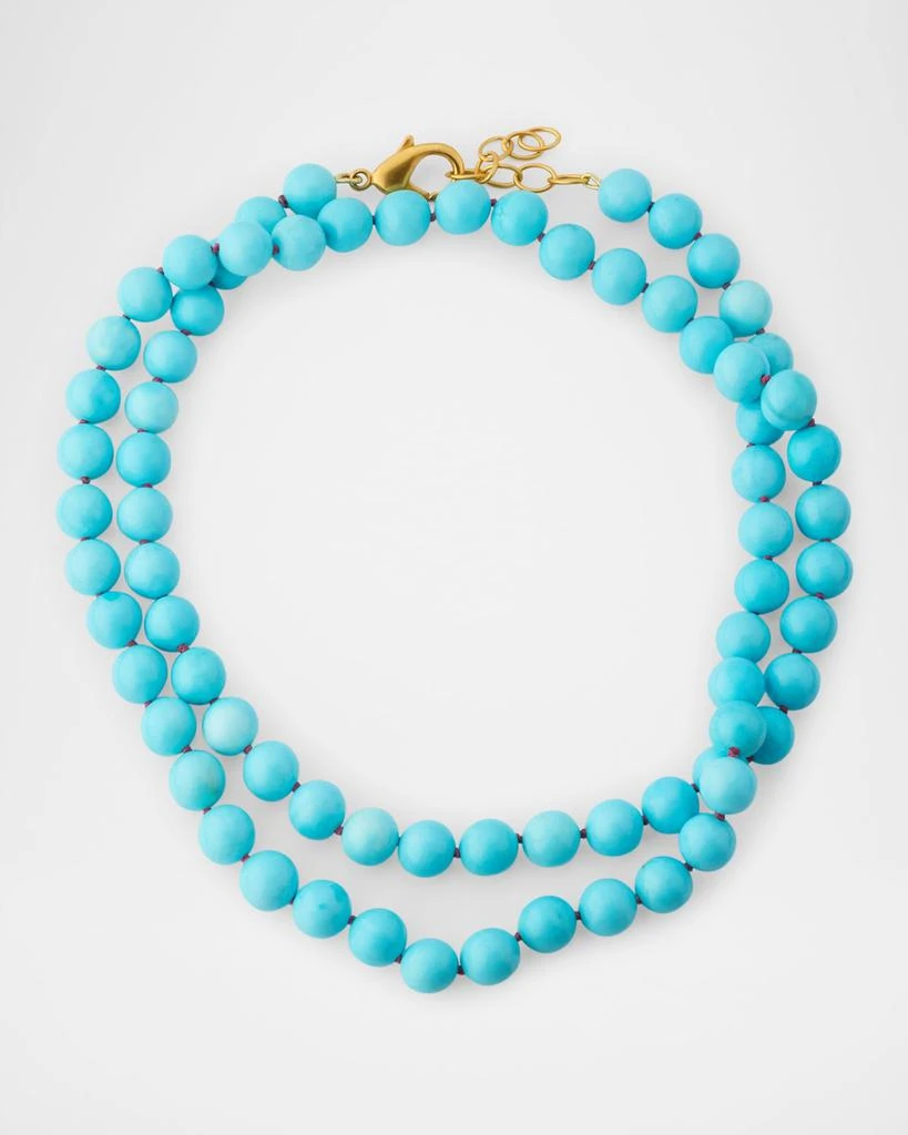 商品Dina Mackney|Hand-Knotted Turquoise Howlite Bead Necklace, 36"L,价格¥2300,第1张图片