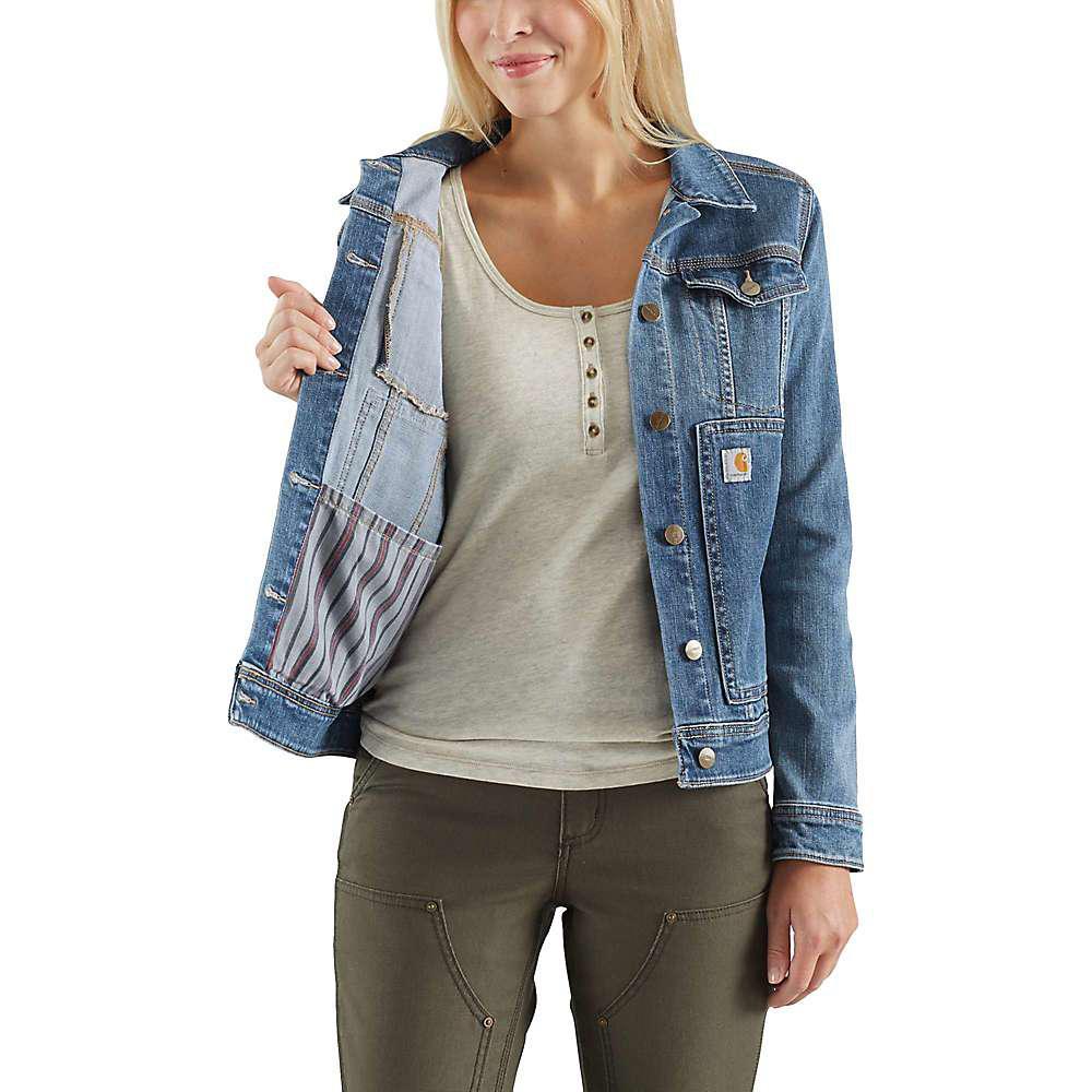 商品Carhartt|Carhartt Women's Benson Denim 夹克,价格¥345,第6张图片详细描述