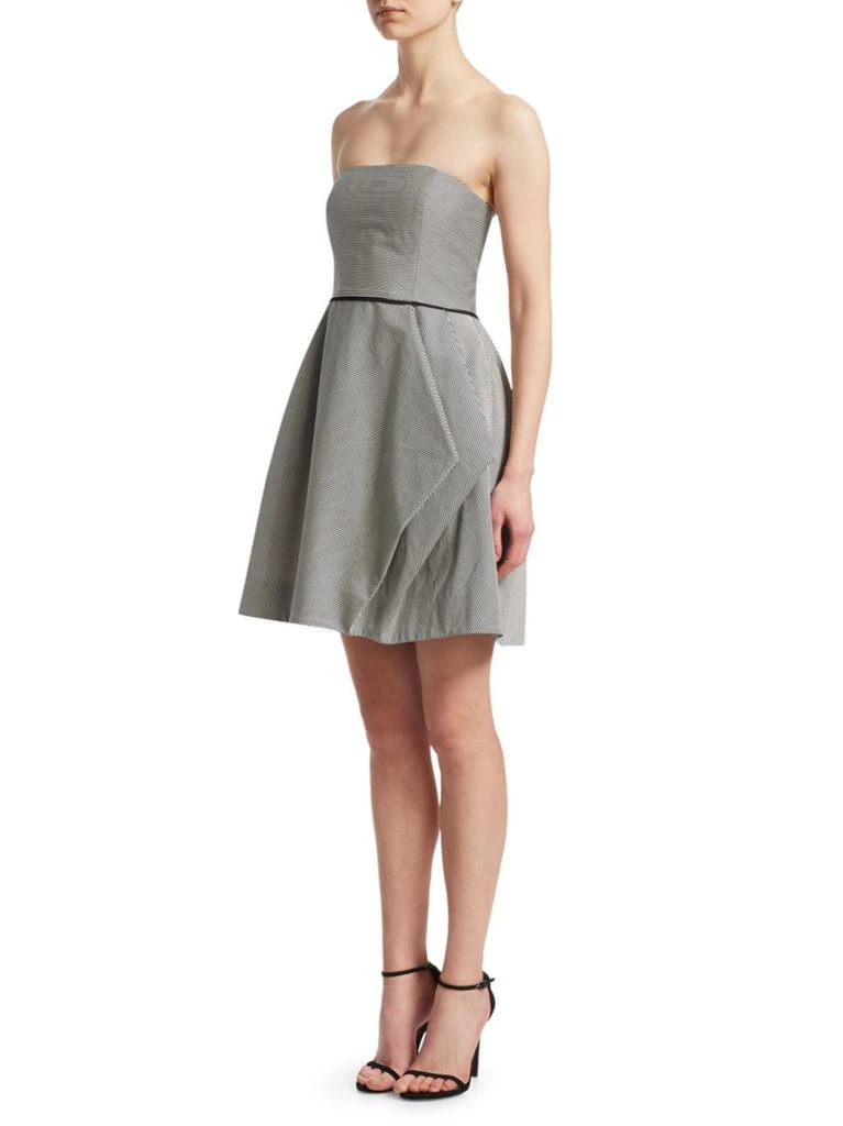 商品Halston Heritage|Striped Strapless Dress,价格¥1280,第1张图片