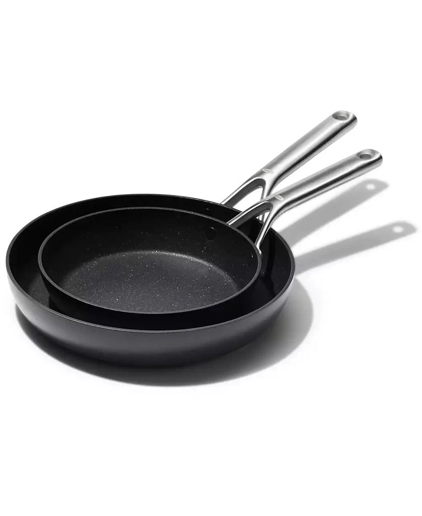 商品OXO|Professional HA 2-Pc. Ceramic Nonstick Frypan Set,价格¥666,第1张图片