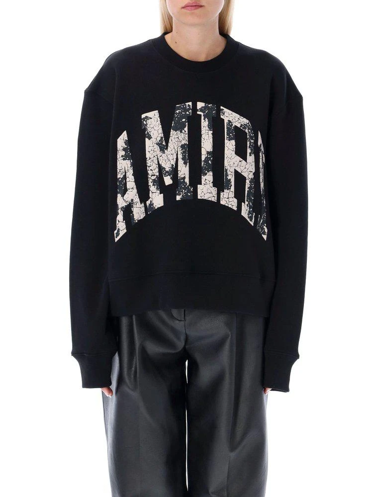 商品AMIRI|Amiri Logo-Printed Crewneck Sweatshirt,价格¥4205,第1张图片