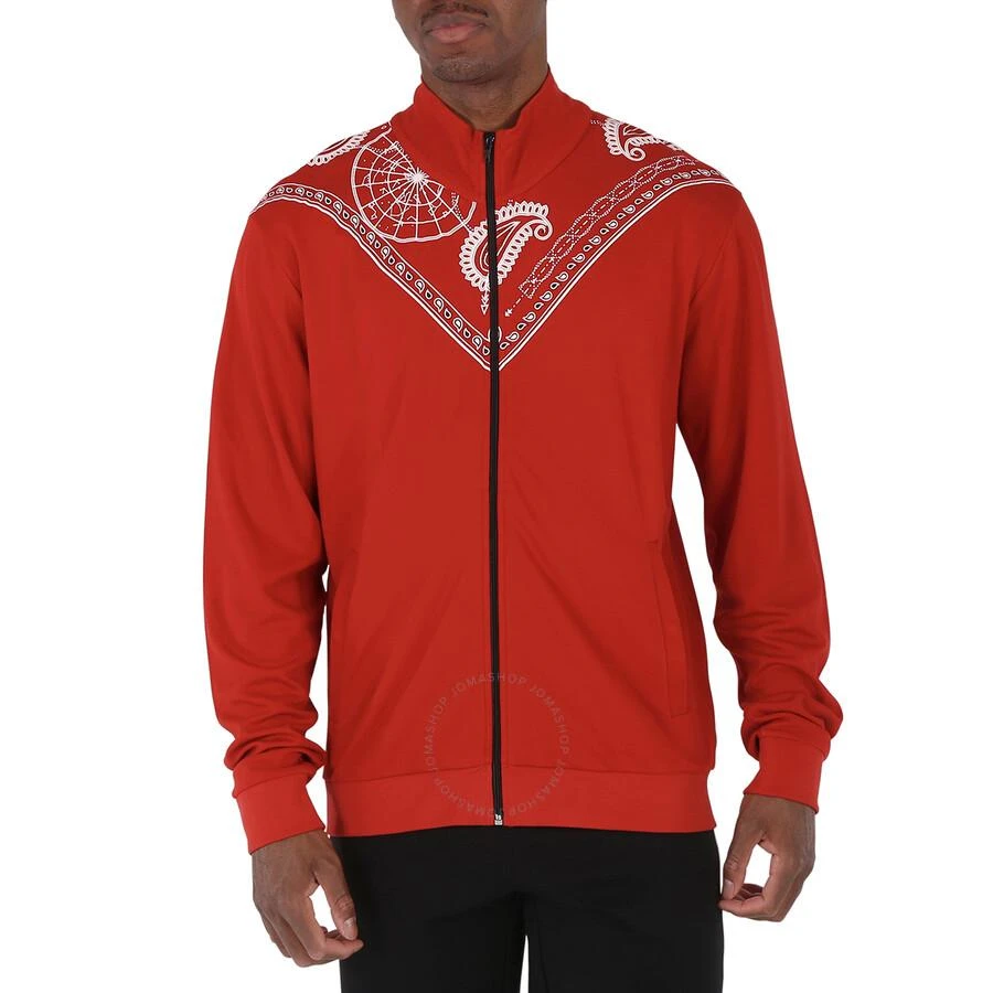 商品Marcelo Burlon|Bandana Print Tempera Slim Track Jacket,价格¥512,第1张图片