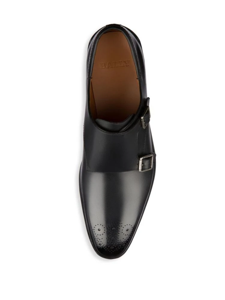 商品Bally|Rempton Leather Monk Shoes,价格¥3092,第4张图片详细描述