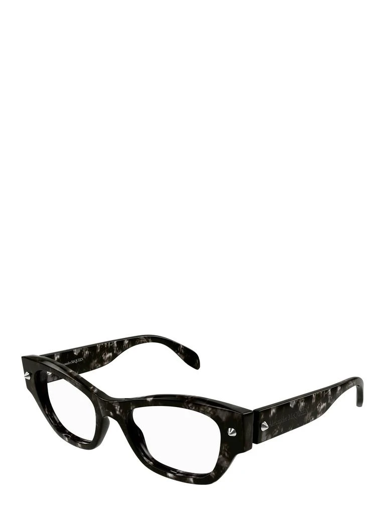 商品Alexander McQueen|Alexander McQueen Eyewear Cat-Eye Frame Glasses,价格¥2247,第2张图片详细描述