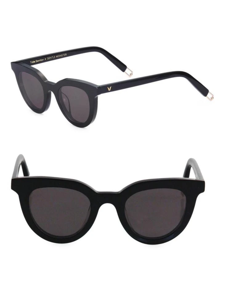 商品GENTLE MONSTER|Tilda Swinton X Gentle Monster Eye Eye 45MM Cat Eye Sunglasses,价格¥1874,第1张图片