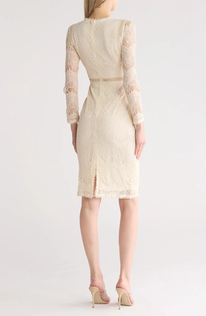 Lace Long Sleeve Midi Dress 商品