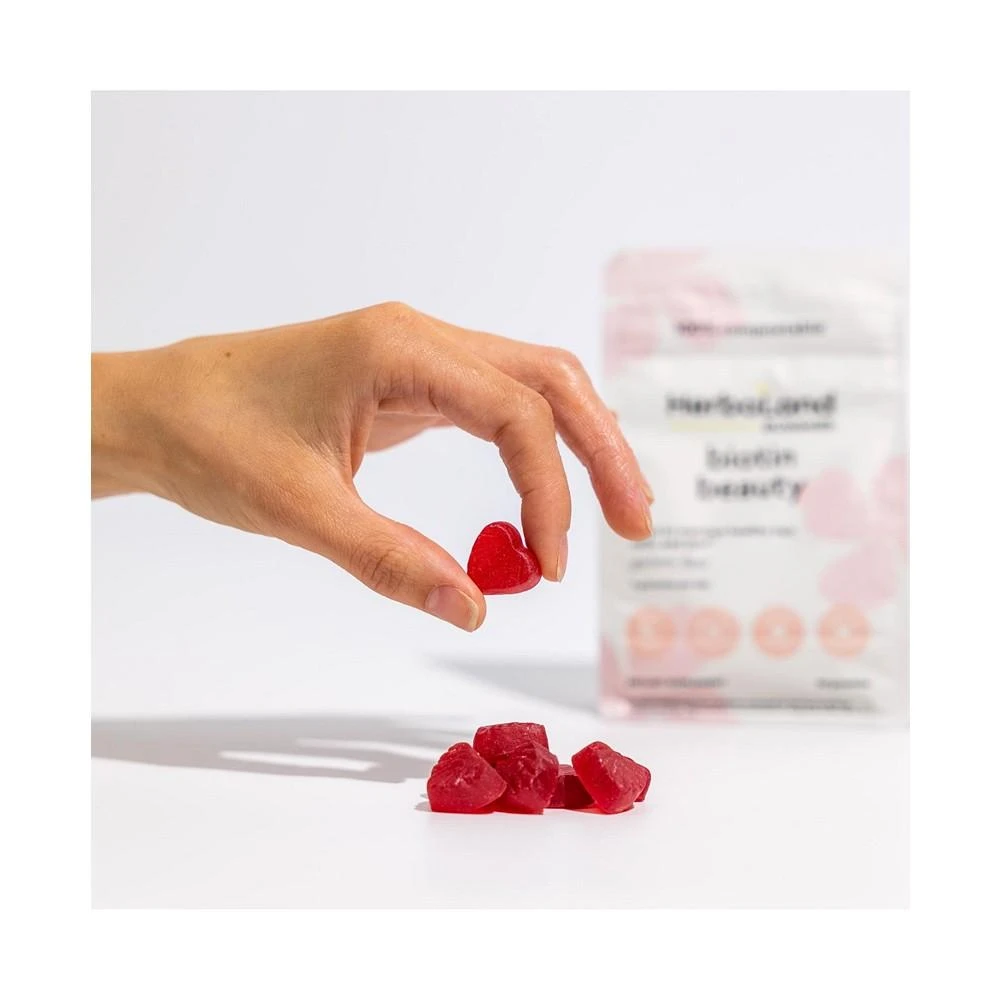 商品HerbaLand|Biotin Beauty Vitamin Gummies,价格¥149,第2张图片详细描述