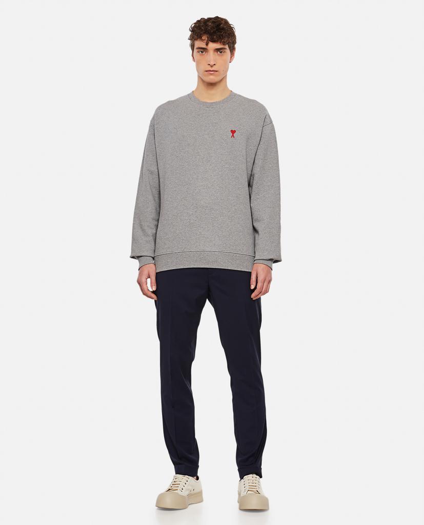 CREWNECK COTTON LOGO SWEATER商品第2张图片规格展示